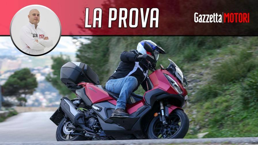 Honda Adv 350, la prova dello scooter adventure di cilindrata media- Video  Gazzetta.it