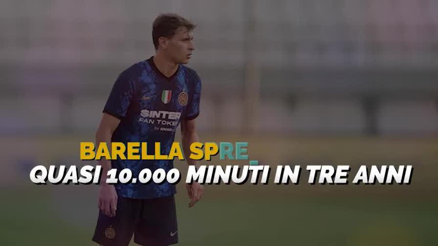 Barella sulle ginocchia: 10mila minuti in campo in meno di tre anni