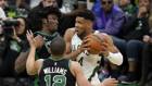 Playoff NBA Highlights: Boston-Milwaukee gara-1 89-101