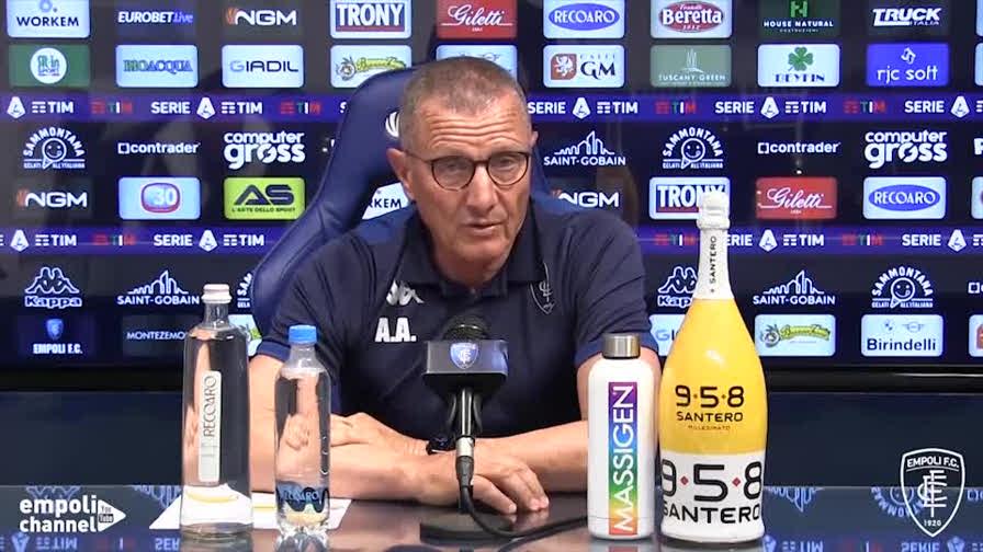 Andreazzoli: "Inter di un altro pianeta, ma all'andata l'arbitraggio..."