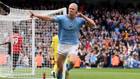 Manchester City-Manchester United: il secondo gol di Haaland