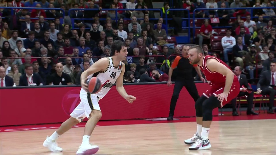 Virtus Bologna, la serata magica di Teodosic a Milano: highlights