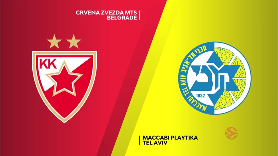 Eurolega, Stella Rossa-Maccabi 69-68: highlights