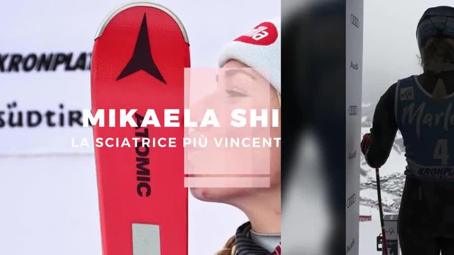 Mikaela Shiffrin è la sciatrice più vincente di sempre: l'impresa a Plan de Corones