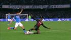 Napoli-Milan, l'intervento di Leao su Lozano: era rigore?