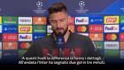 Giroud: "L'Inter ha meritato la qualificazione"