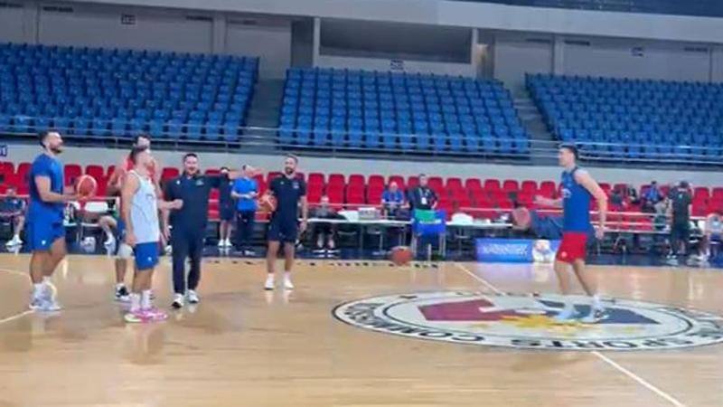 Video Italbasket Pozzecco Datome Ricci E La Sfida Del Tiro Da Met